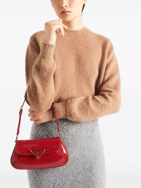 Prada crew-neck cashmere jumper - Neutrals