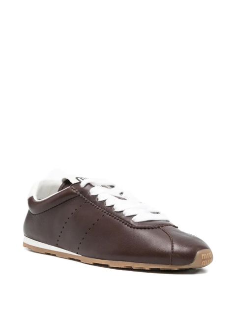 Miu Miu Plume sneakers - Brown