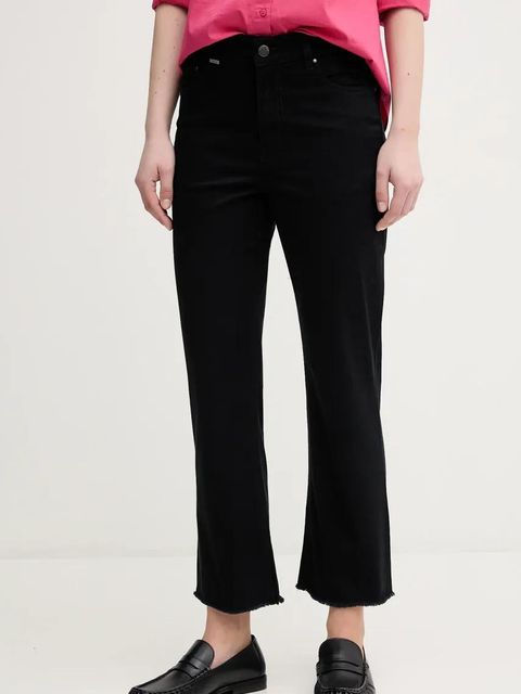 United Colors of Benetton jeansy damskie kolor czarny - zdjęcie produktu nr 1