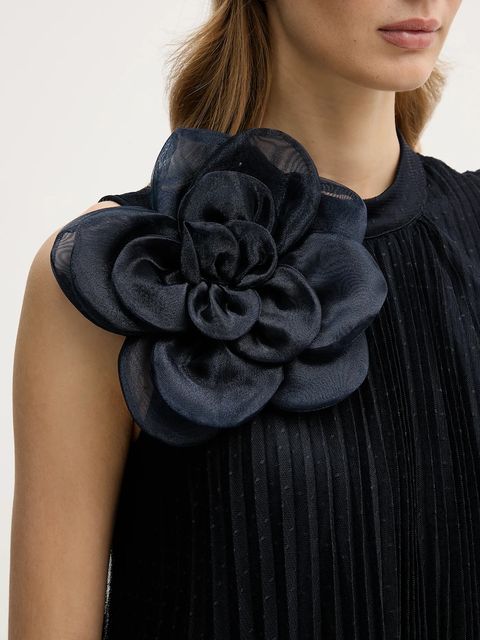 Joseph Ribkoff sukienka kolor granatowy mini rozkloszowana 261737