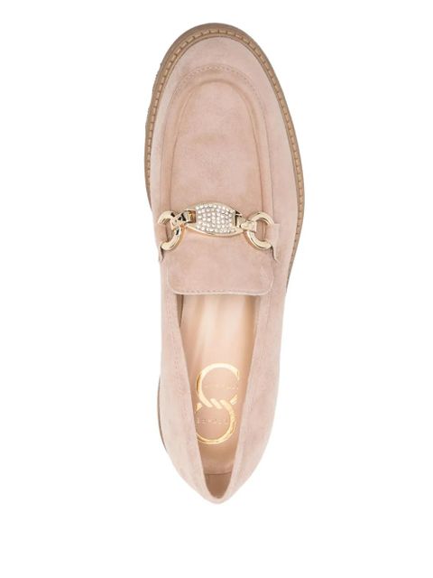 Casadei suede loafers - Brown