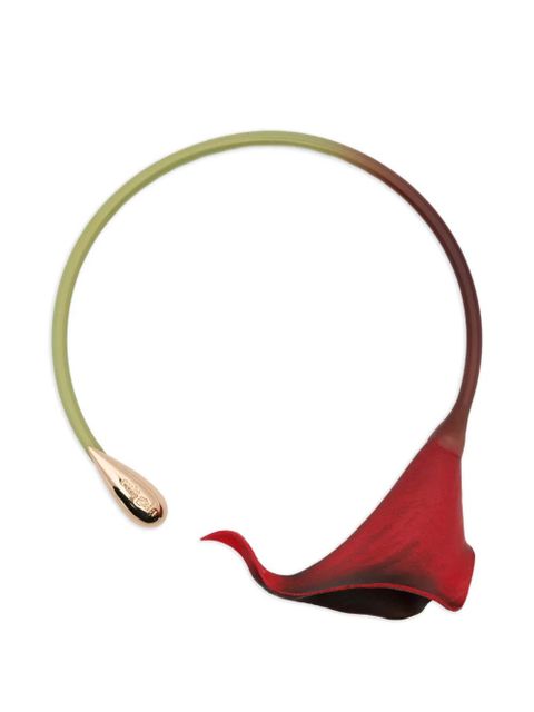 Cult Gaia calla-lily choker - Gold - zdjęcie produktu nr 1
