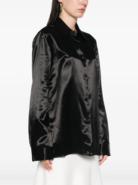 Jil Sander striped shirt - Black