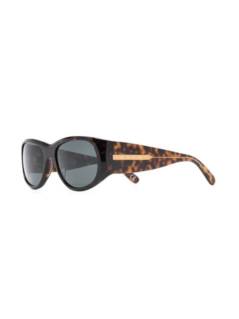 Marni Eyewear round frame tortoiseshell sunglasses - Brown - zdjęcie produktu nr 2