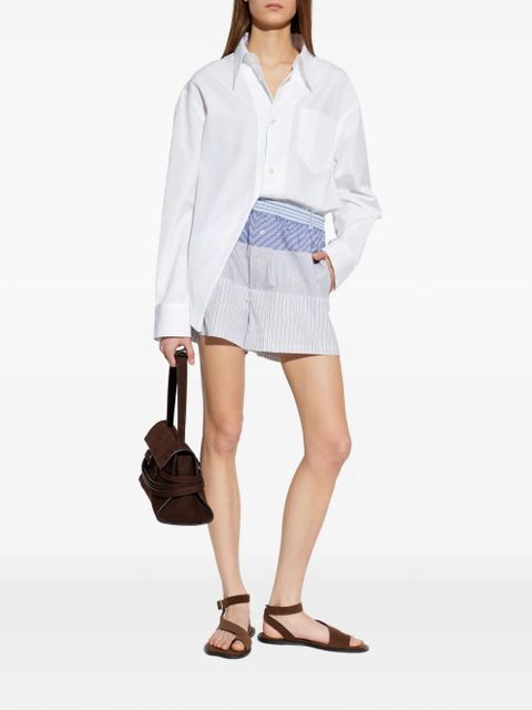 Moschino patchwork striped shorts - White - zdjęcie produktu nr 2