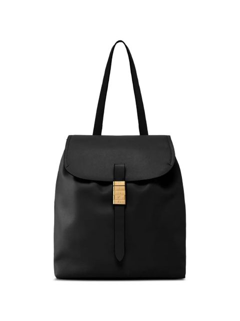 PINKO leather strap backpack - Black - zdjęcie produktu nr 1