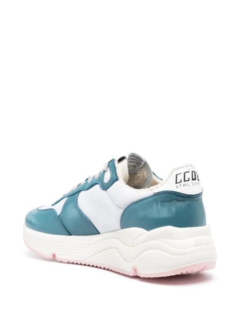 Golden Goose Running Sole panelled sneakers - White