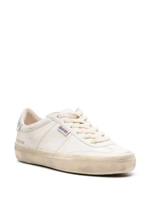 Golden Goose Soul-Star leather sneakers - Neutrals