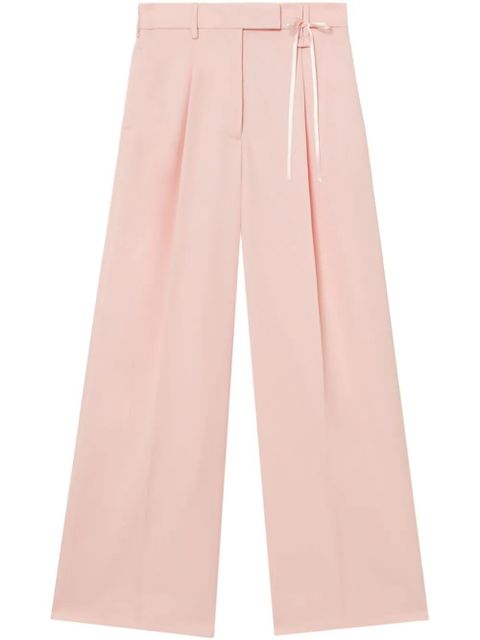 Simone Rocha wide-leg trousers - Pink - zdjęcie produktu nr 1