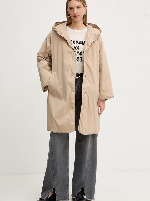 Weekend Max Mara kurtka BANFY kolor beżowy przejściowa 2525496042600