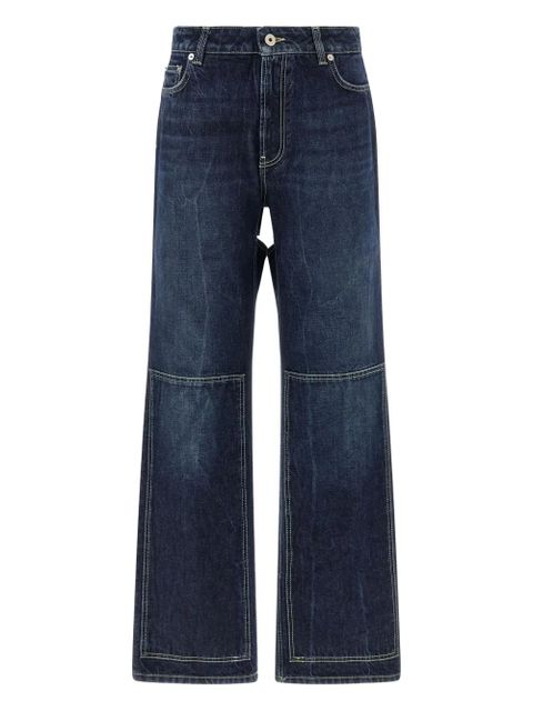 Jean Paul Gaultier The Cut-Out wide-leg jeans - Blue - zdjęcie produktu nr 1