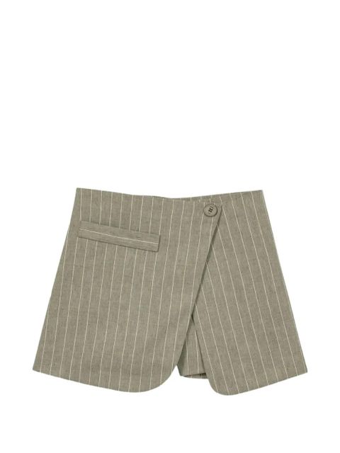 Maje button striped shorts - Grey - zdjęcie produktu nr 1