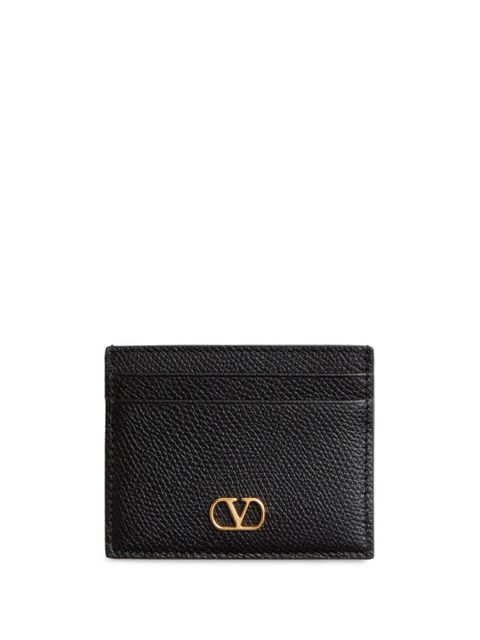 Valentino Garavani VLogo Signature card holder - Black - zdjęcie produktu nr 1
