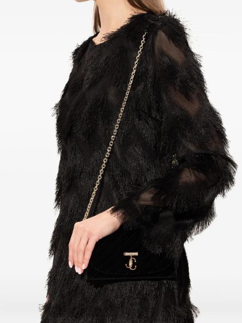 Jimmy Choo Curve Clutch - Black