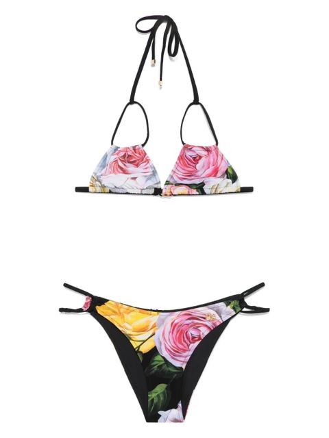 Dolce & Gabbana DNA floral-print bikini - Black - zdjęcie produktu nr 1