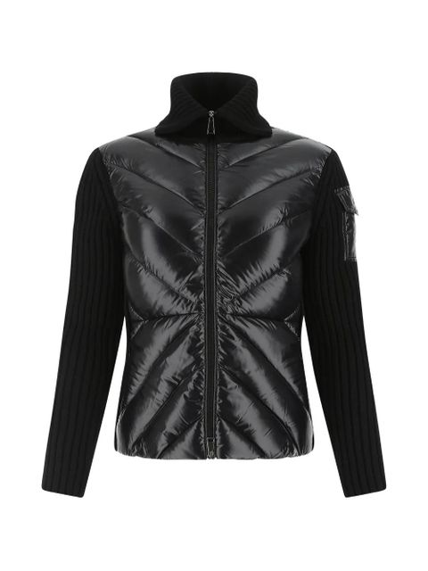Moncler panelled cardigan - Black - zdjęcie produktu nr 1
