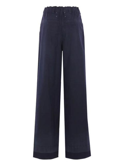 Maison Margiela welt-pocket trousers - Blue - zdjęcie produktu nr 2