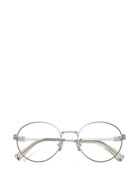 Miu Miu Eyewear round-frame glasses - Silver