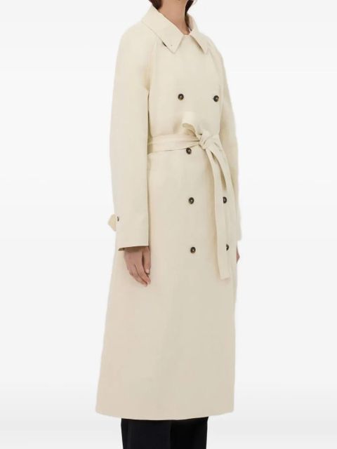 LouLou de Saison Zuru double-breasted belted trench coat - Neutrals