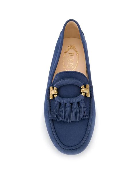 Tod's tassel upper loafers - Blue