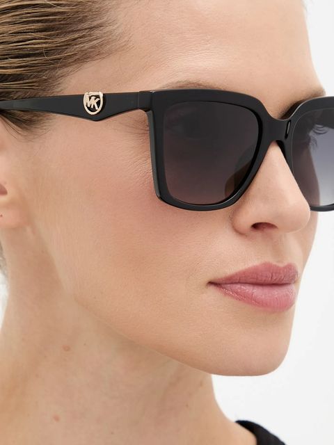 Michael Kors okulary przeciwsłoneczne damskie kolor czarny 0MK2256U