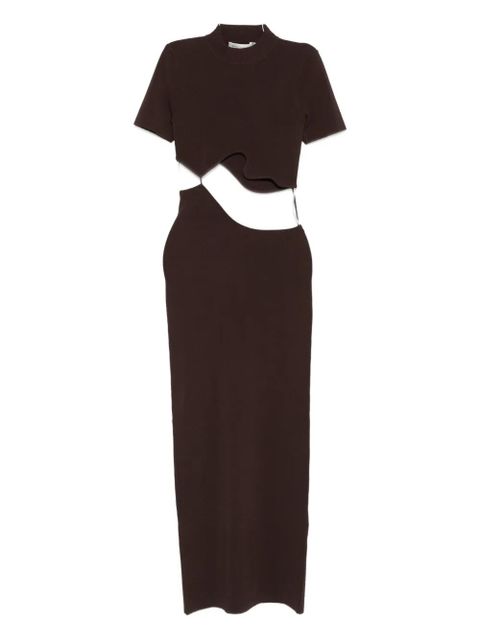 Christopher Esber Maparadita lattice separation maxi dress - Brown - zdjęcie produktu nr 2