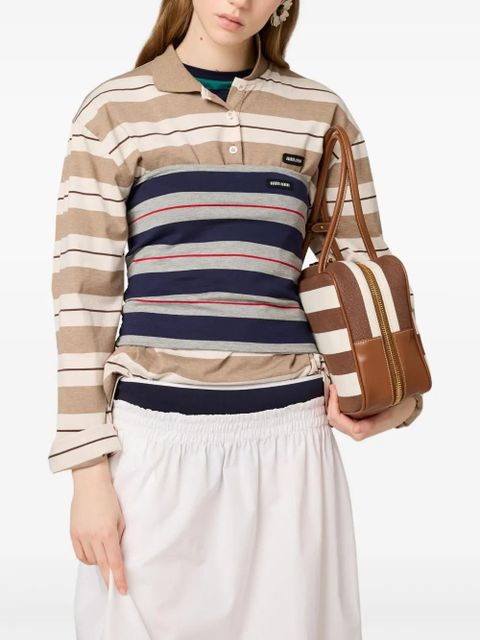 Miu Miu poplin skirt - White