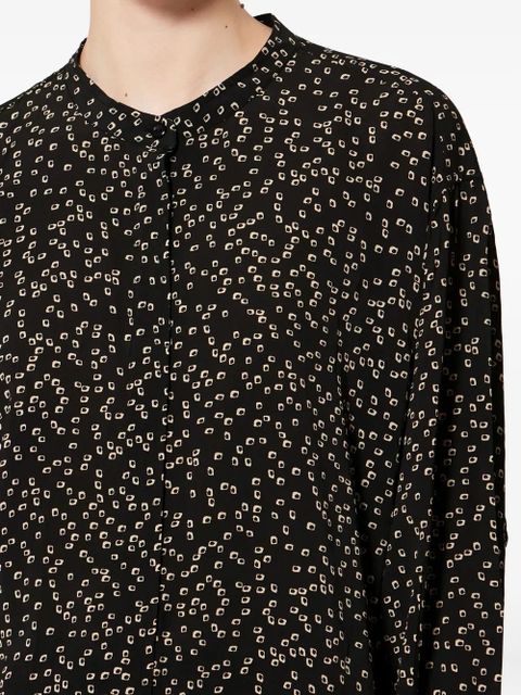 MARANT ÉTOILE Catchell printed shirt - Black