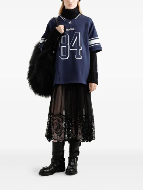 Dolce & Gabbana number 84 jersey - Blue