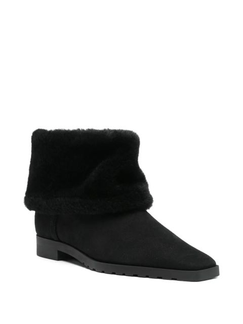 TOTEME fold-down shearling boots - Black - zdjęcie produktu nr 2