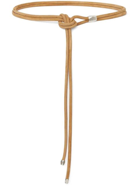 ISABEL MARANT Silvia leather belt - Brown - zdjęcie produktu nr 1