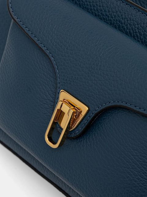 Coccinelle torebka skórzana kolor niebieski E1.TFK.12.01.01