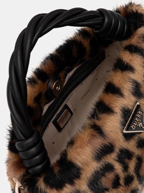 Guess torebka SHAIDA kolor brązowy HWLO81 43110