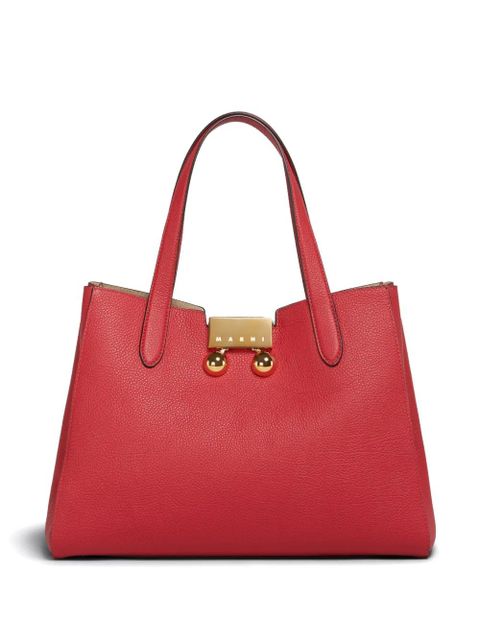 Marni Trunkaroo tote bag - Red - zdjęcie produktu nr 1