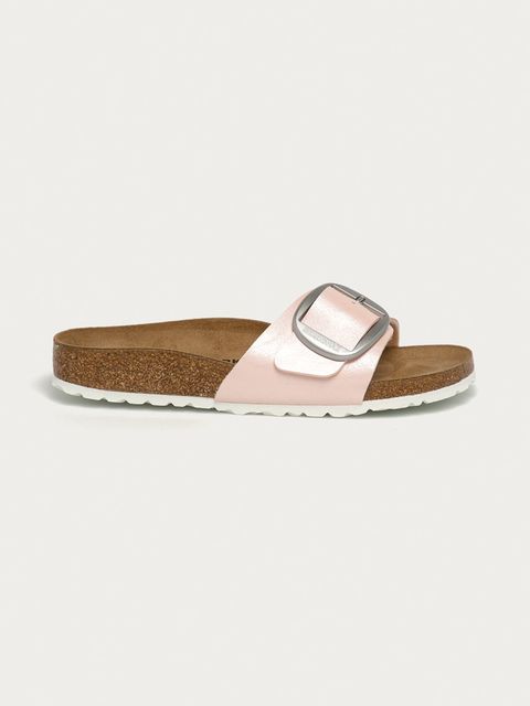 Birkenstock klapki na płaskim obcasie damskie - zdjęcie produktu nr 1