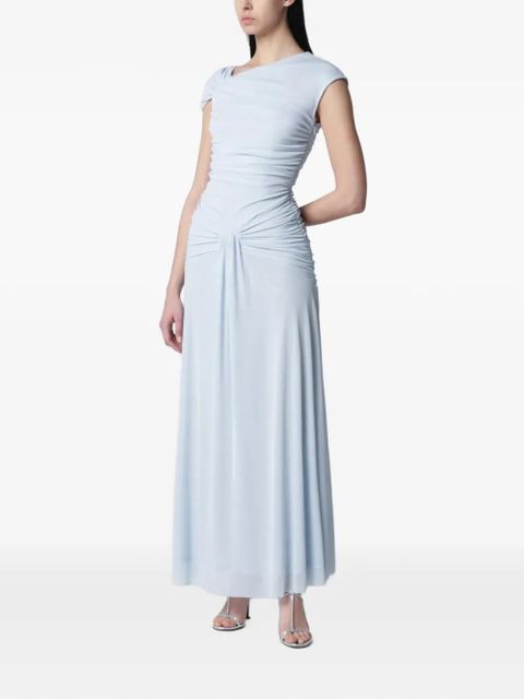 ROTATE BIRGER CHRISTENSEN ruffled maxi dress - Blue - zdjęcie produktu nr 2