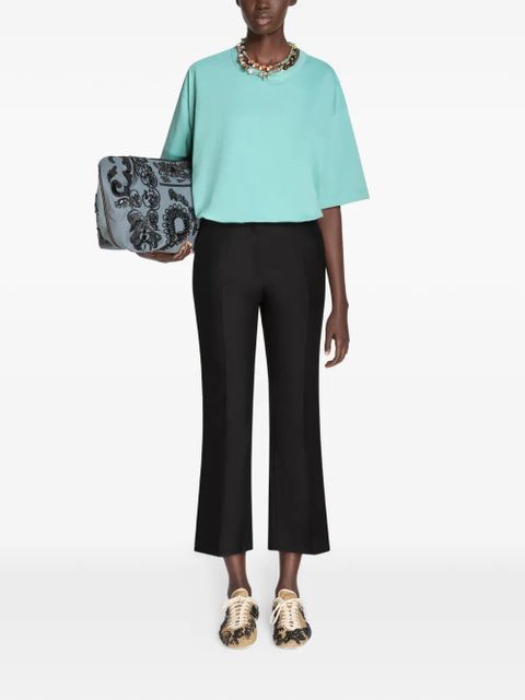 DRIES VAN NOTEN cropped tailored trousers - Black - zdjęcie produktu nr 2