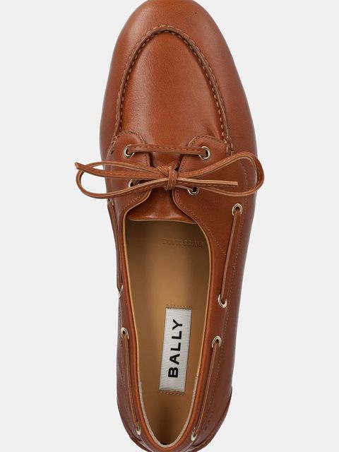 Bally mokasyny skórzane