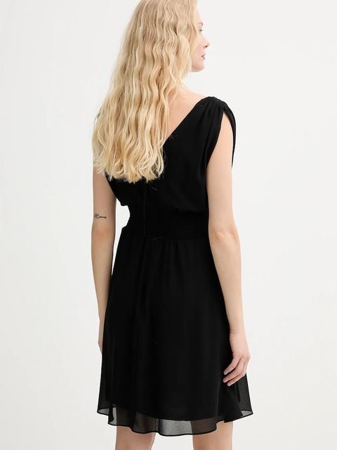 Morgan sukienka kolor czarny mini rozkloszowana RIA