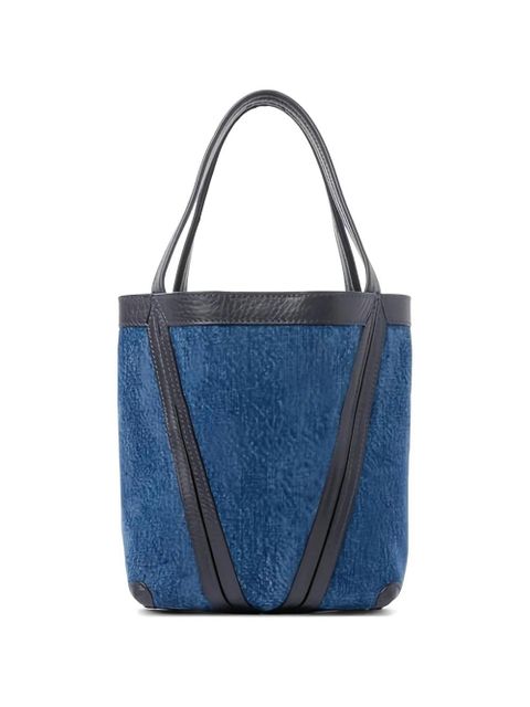 Chloé charm detail mini tote bag - Blue - zdjęcie produktu nr 2