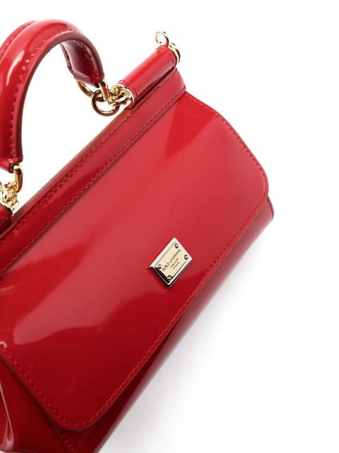 Dolce & Gabbana small Sicily tote bag - Red