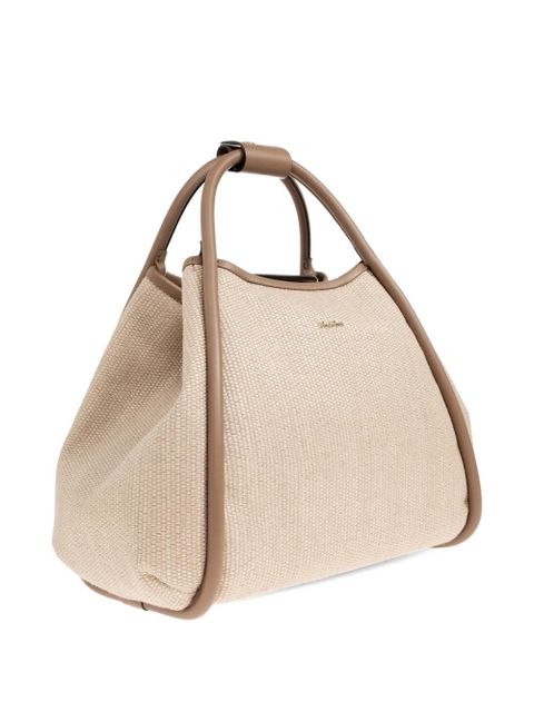 Max Mara Marine tote bag - Neutrals