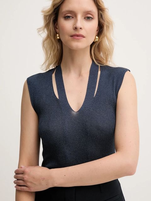MAX&Co. top damskie kolor granatowy 2526366021200