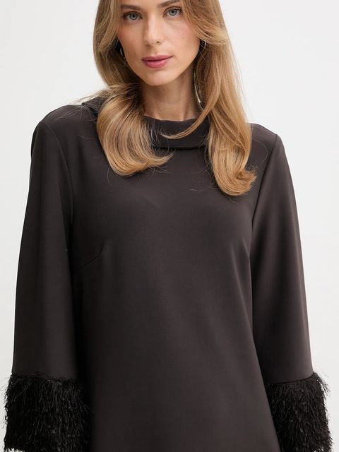 Joseph Ribkoff sukienka kolor brązowy midi prosta 253054F25