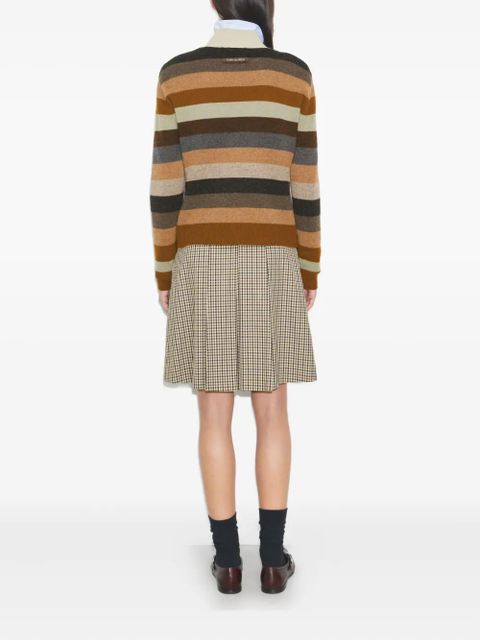 Tory Burch wool turtleneck sweater - Brown