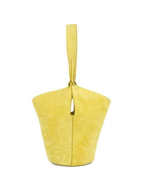 KHAITE mini Lotus chain tote bag - Yellow
