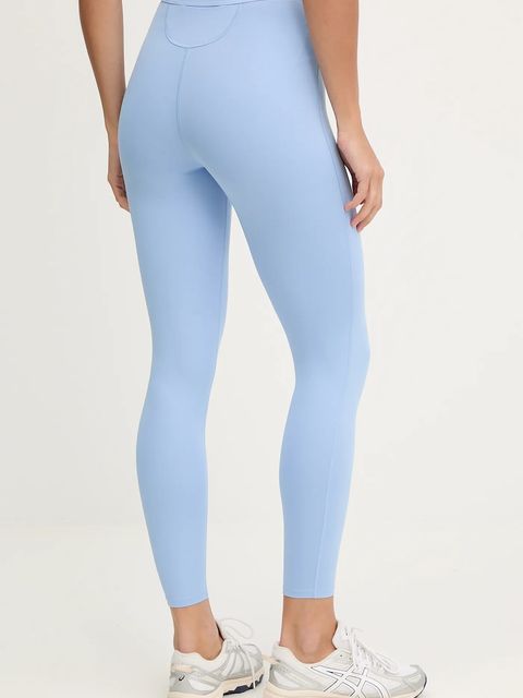 Calvin Klein Performance legginsy treningowe kolor niebieski z nadrukiem LVGWS5L609