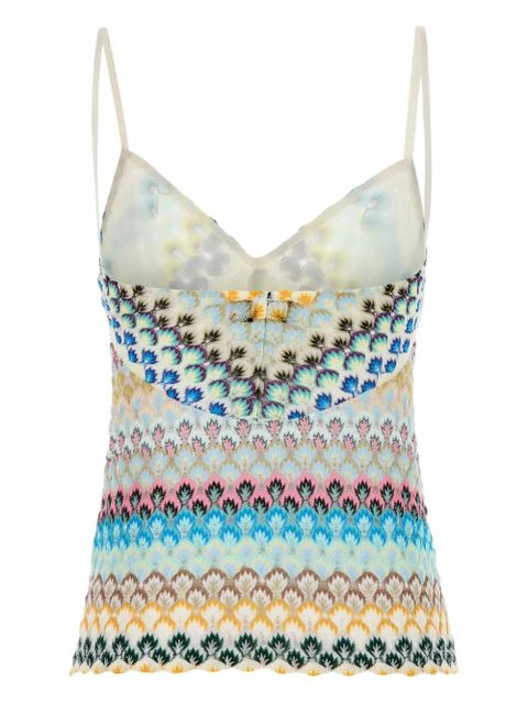 Missoni embroidered top - Neutrals - zdjęcie produktu nr 2