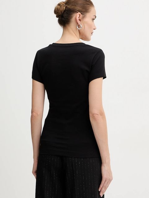 Guess t-shirt damski kolor czarny W5BI29 J1314