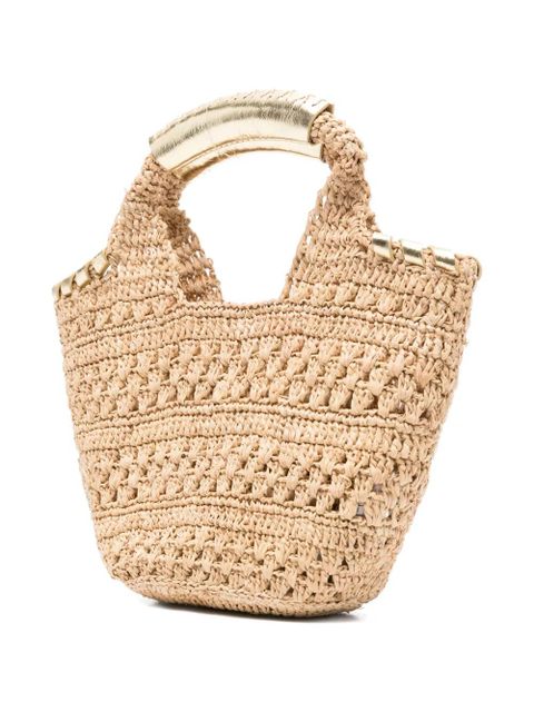 Ba&Sh Ara Ara crochet tote bag - Neutrals - zdjęcie produktu nr 2